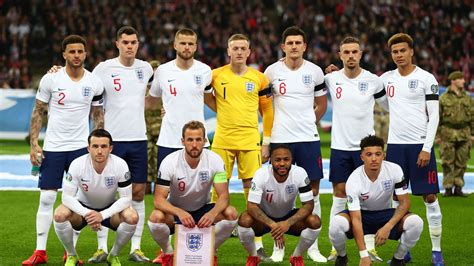 england football squad and their clubs